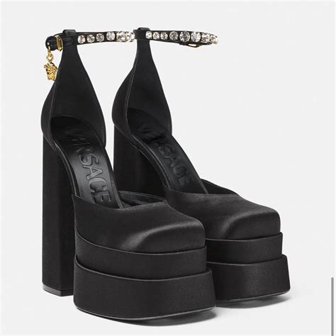 scarpe versace medusa aevitas|versace platform medusa.